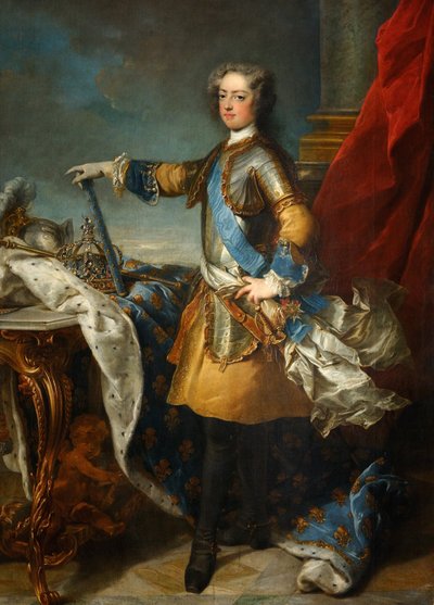 Portrait du roi Louis XV 1710-1774, vers 1723-1724 - Jean Baptiste van Loo