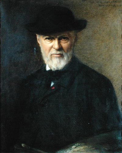 Portrait de Jean-Jacques Henner (1829-1905) 1899 - Jean Benner