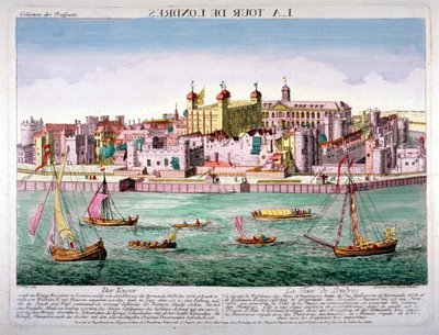 Tour de Londres, 1760 - Jean Benoit Winckler