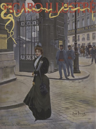 Après la Répétition - Jean Beraud