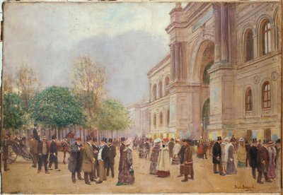 Sortie du Salon, Palais de l