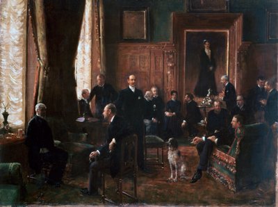 Le Salon de la Comtesse Potocka, 1887 - Jean Beraud