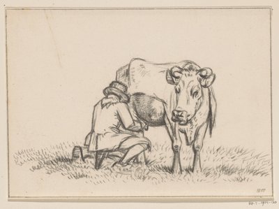 Une vache est traitée - Jean Bernard