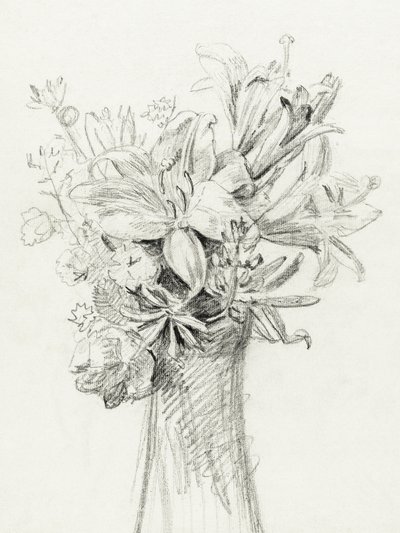 Des fleurs dans un vase - Jean Bernard