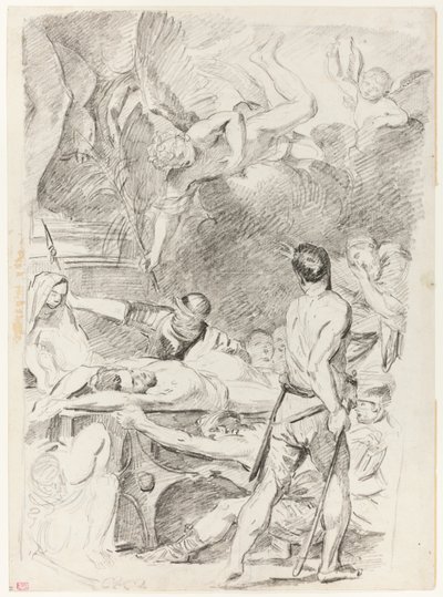 Martyr de Saints Processus et Martinien - Jean Bernard Restout