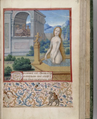 Bethsabée se baignant Livre d