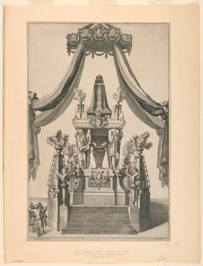 Catafalque de Marie-Thérèse d