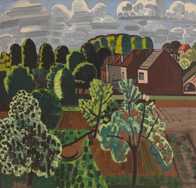Paysage ensoleillé du Brabant - Jean Brusselmans