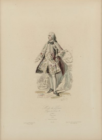 Mode parisienne : Règne de Louis XV - Jean Charles (1800 79) Pauquet