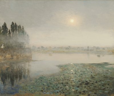Brouillard sur la rivière, vers 1889 - Jean Charles Cazin