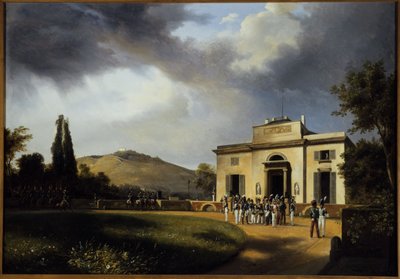 The Pavillon de Bagatelle, present-day Bois de Boulogne - Jean Charles Joseph Rémond