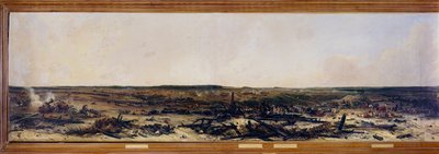 Campagne de Russie : Panorama de la bataille de Moscova le 7/09/1812 - Jean Charles Langlois