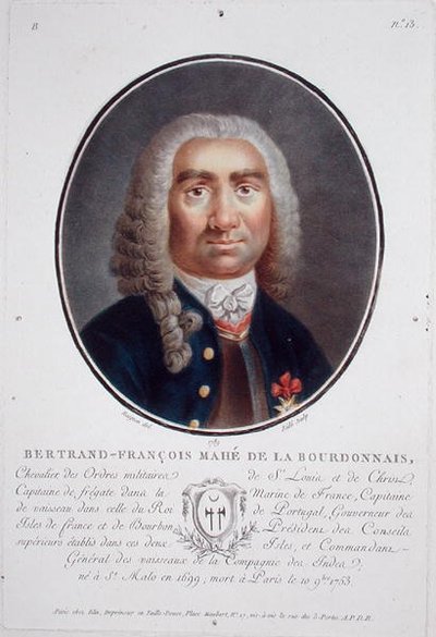 Bertrand-François Mahé de la Bourdonnais (1699-1753) de 