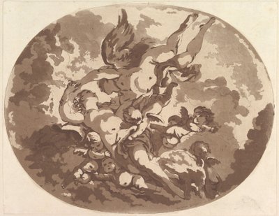 Vénus et Cupidon - Jean Claude Richard Saint Non