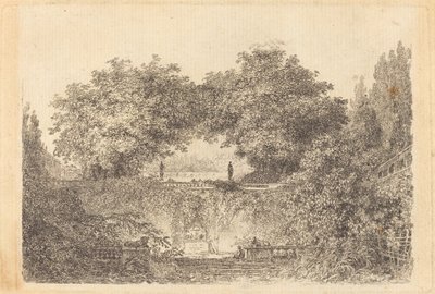 Le Petit Parc - Jean Claude Richard de Saint Non after Jean Honoré Fragonard