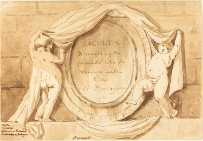 Page de titre : Dessin ovale de l