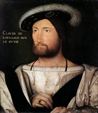 Portrait de Claude de Lorraine, duc de Guise - Jean Clouet