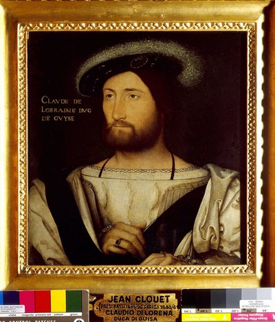 Portrait de Claude de Lorraine, premier duc de Guise - Jean Clouet