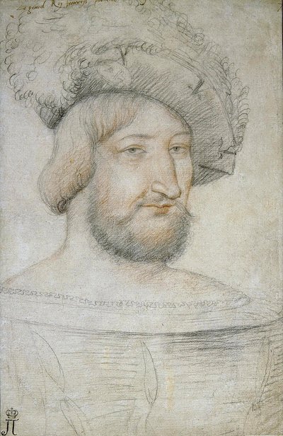 Portrait de François Ier (1494-1547), roi de France par Jean Clouet (vers 1485-1541) - Jean Clouet