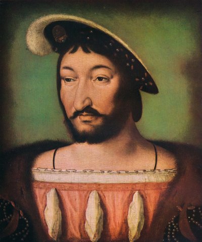 Portrait de François Ier de France, 16ème siècle - Jean Clouet