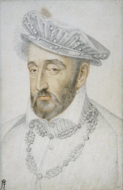 Portrait du roi Henri II de France par Jean Clouet (vers 1485-1541) - Jean Clouet