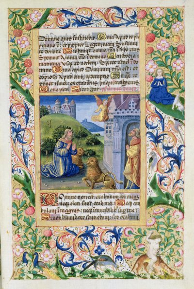 Ms Lat. Q.v.I.126 Antoine le Grand et Paul l