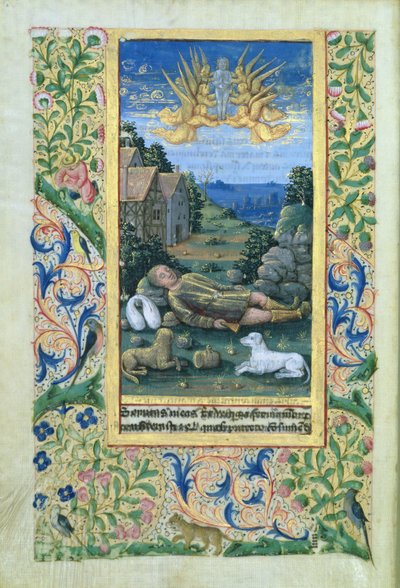 Ms Lat. Q.v.I.126 Saint Roch, des Heures de Louis d