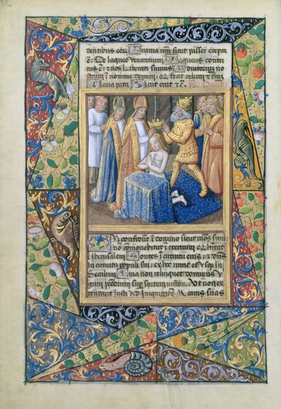 David couronné, du Livre d