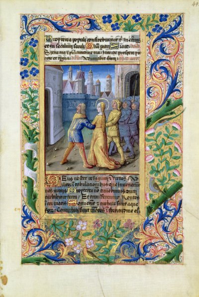 Judith saisie par les Assyriens, du Livre d