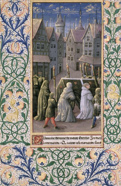 Procession funéraire, du 