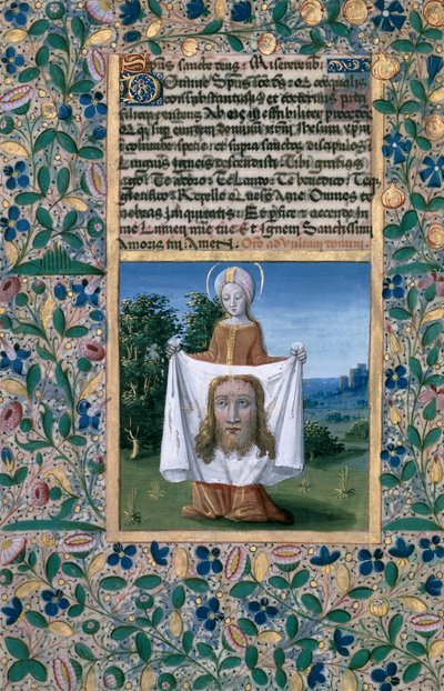 Ms Lat. Q.v.I.126 f.90v Sainte Véronique, du 