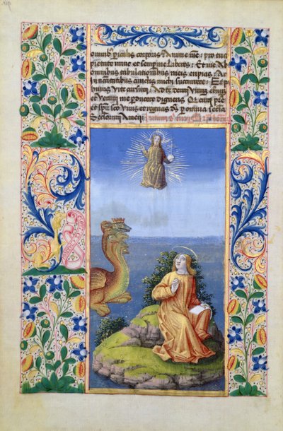 Ms Lat. Q.v.I.126 f.96v Saint Jean l