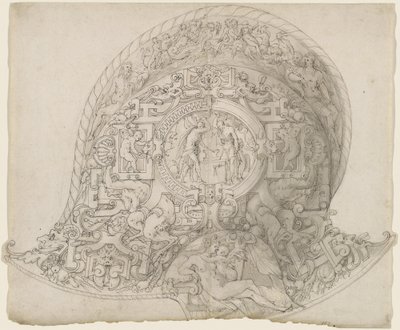 Conception pour un casque de burgonet - Jean Cousin the Elder