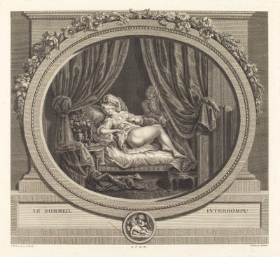 Le sommeil interrompu - Jean Dambrun after François Marie Isidore Queverdo