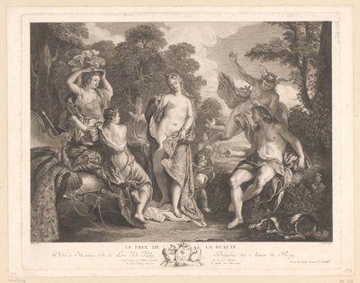 Le jugement de Pâris - Jean Daullé