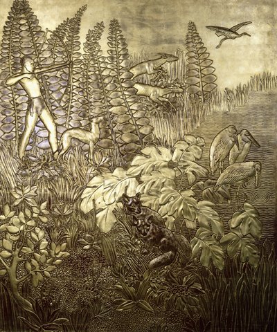 La Chasse - Jean Dunand