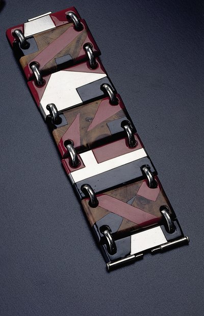 Bracelet en thuya, c.1930 - Jean Dunand