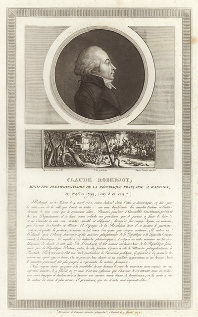 Portrait de Claude Roberjot - Jean Duplessi Bertaux