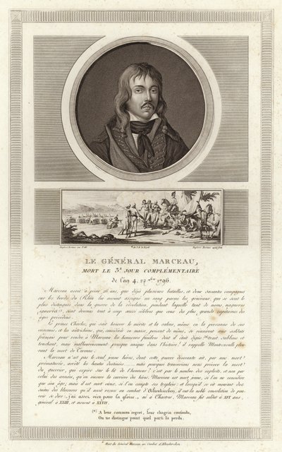 Portrait de François Séverin Marceau-Desgraviers - Jean Duplessi Bertaux