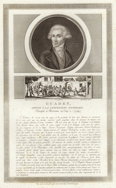Portrait de Marguerite-Elie Guadet - Jean Duplessi Bertaux