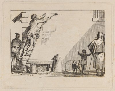 Scène de rue - Jean Duplessis Bertaux