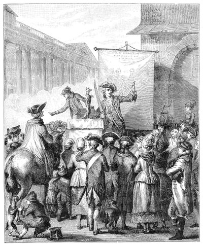Le Charlatan au Louvre, Paris, 1885 - Jean Duplessis Bertaux
