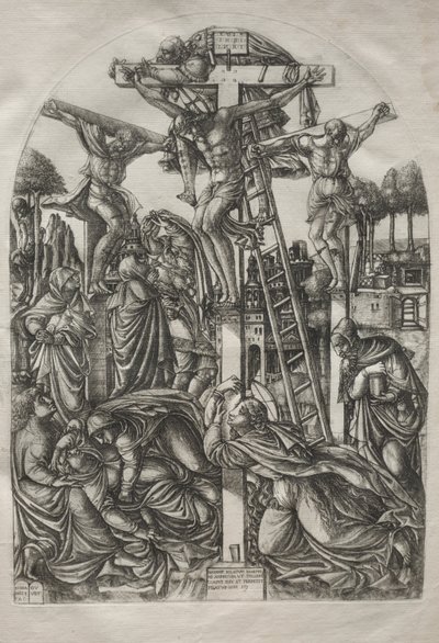 Christ en croix entre les deux voleurs, avant 1561 - Jean Duvet