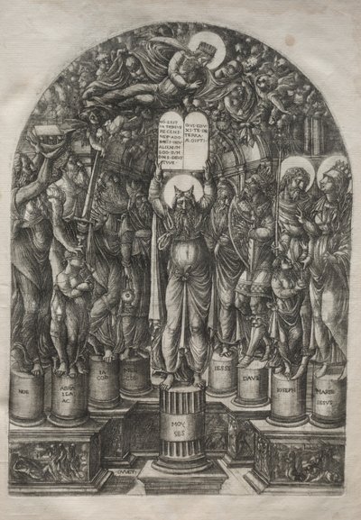 Moïse entouré des patriarches, avant 1561 - Jean Duvet
