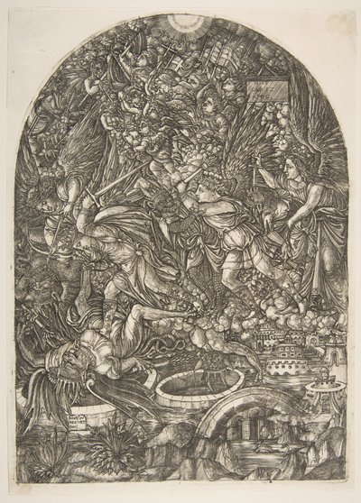 Saint Michel et le dragon, de l