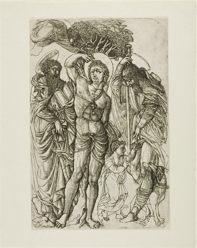Saint Sébastien, Saint Antoine et Saint Roch - Jean Duvet