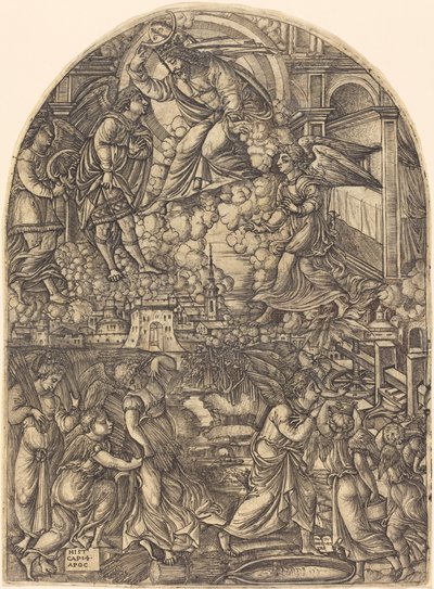 Le Pressoir de la Colère de Dieu - Jean Duvet