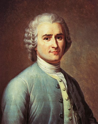 Portrait de Jean-Jacques Rousseau - Jean Edouard Lacretelle