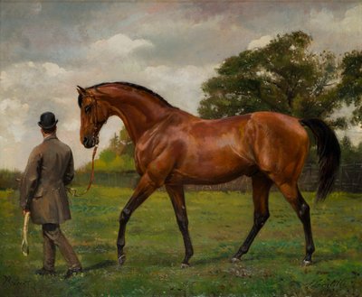 Retreat : vainqueur de la Doncaster Cup, vers 1884 - Jean Edouard Lacretelle