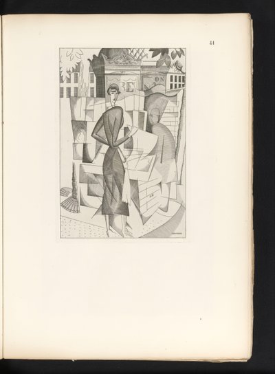 Homme et femme près d